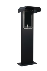 Стойка для крепления зарядной станции SKAT ELECTRO c подсветкой и козырьком