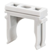 28-0125-2 Крепеж-клипса для труб REXANT, Ø25 мм, серый,