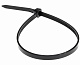 07-1303 Хомут-стяжка кабельная нейлоновая REXANT 300x4,8 мм, черная, упаковка 100 шт