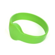 Браслет Temic, IL-10D65TG, силиконовый, без застёжки (зелёный, женский)