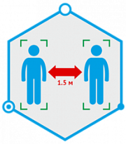 TRASSIR Social Distance Detector