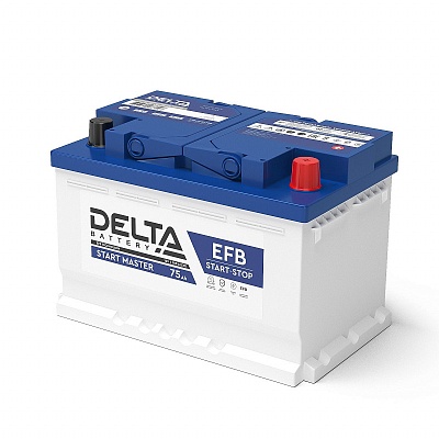 DELTA START MASTER 75 Ah EFB