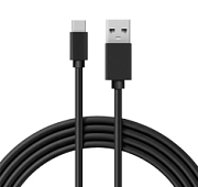 18-1880 Кабель USB-A 3.0 – Type-C 3.1, 3А, 1м, ПВХ, черный REXANT