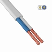 01-8086-6 Провод ШВВП 2х0,75 мм² 200 м белый ГОСТ