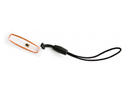 Ярлык прозрачный, ПВХ пластик, 10x28, ICODE2